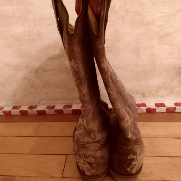 Circle G Women's Cowboy Boots - Picture 4 of 5